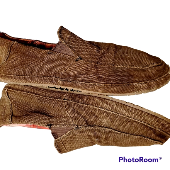 Sanuk Rounder Hobo Slip-On Shoes loafers hey dude brown 11 deck boat - Picture 4 of 5